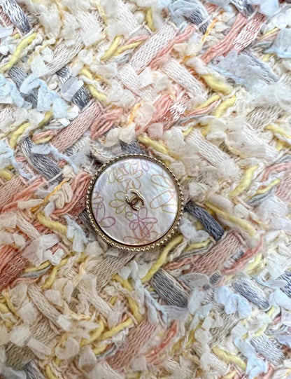 Chanel 25P Multicolor tweed jacket