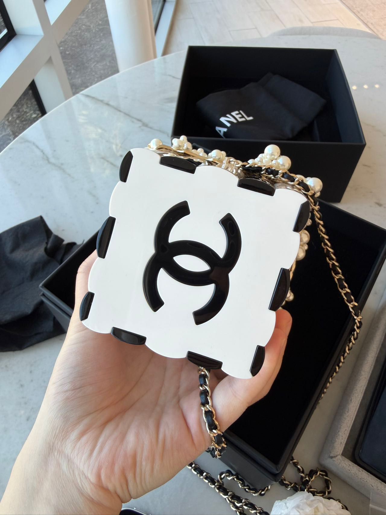 Chanel 2024 Popcorn Minaudière