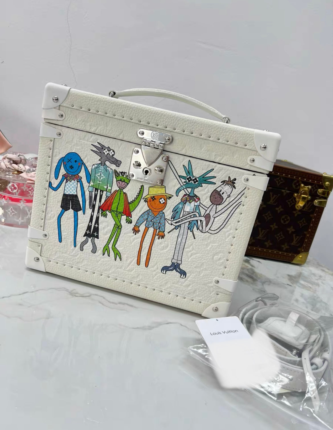 Limited Edition Louis Vuitton x Virgil Abloh Zoooom With Friends
