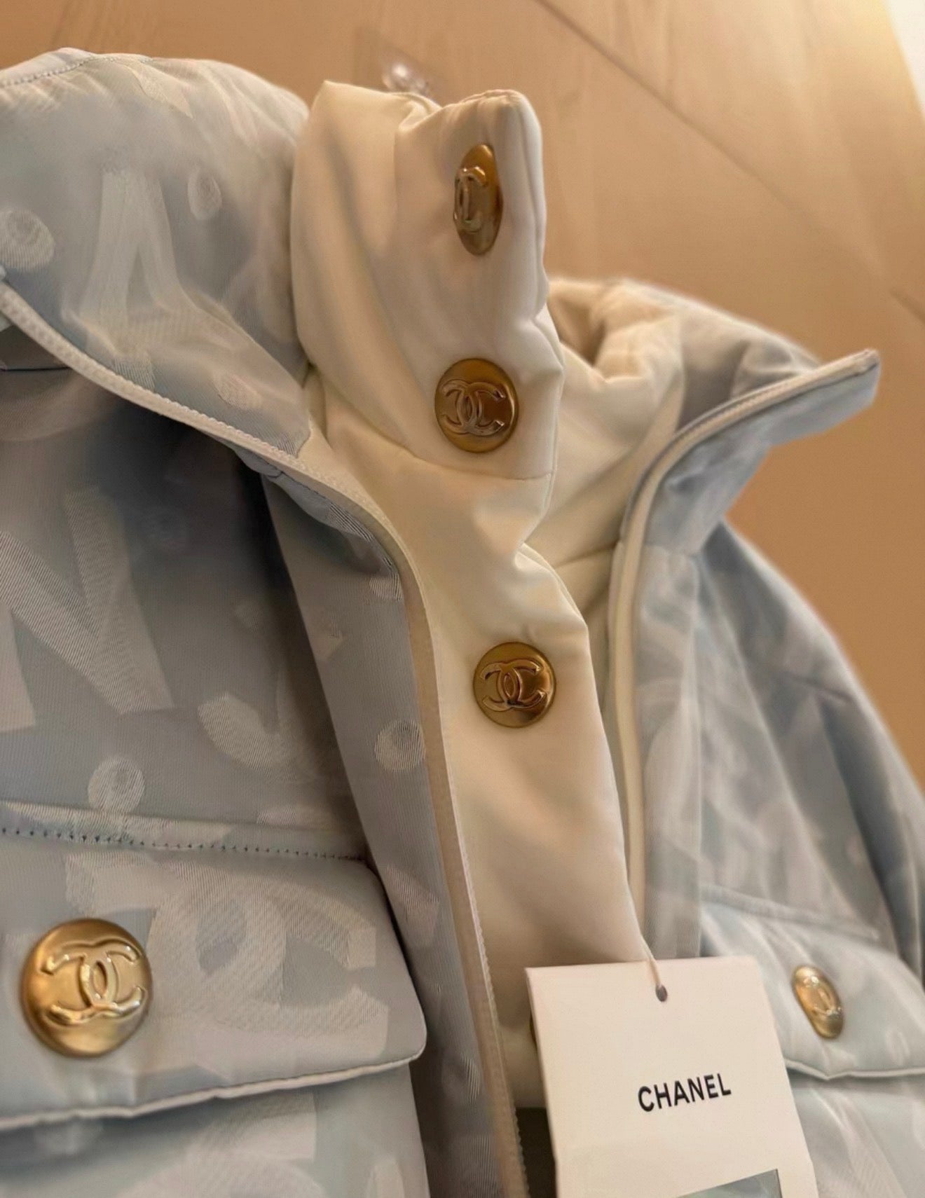 Chanel 22N Light Blue Jumpsuit