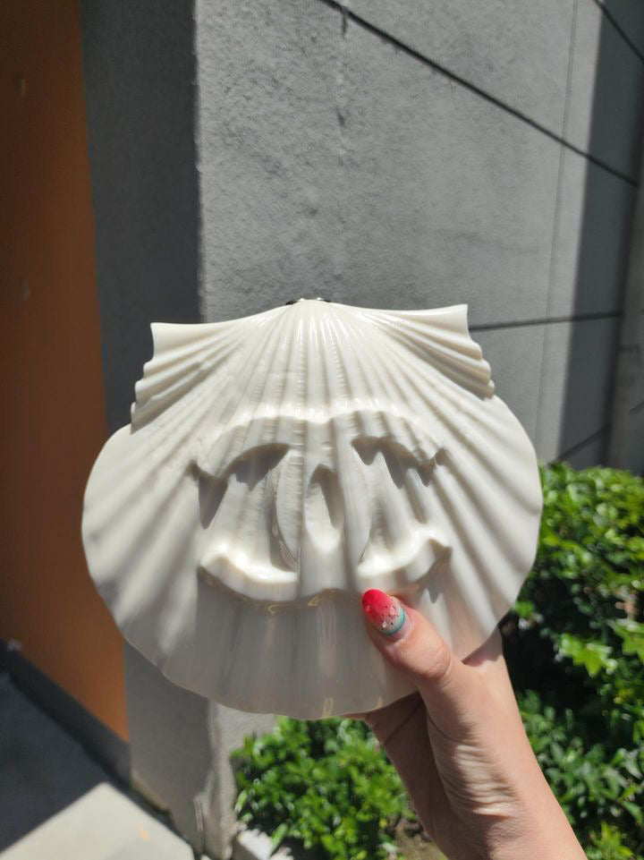 Chanel Shell Minaudière Clutch Bag