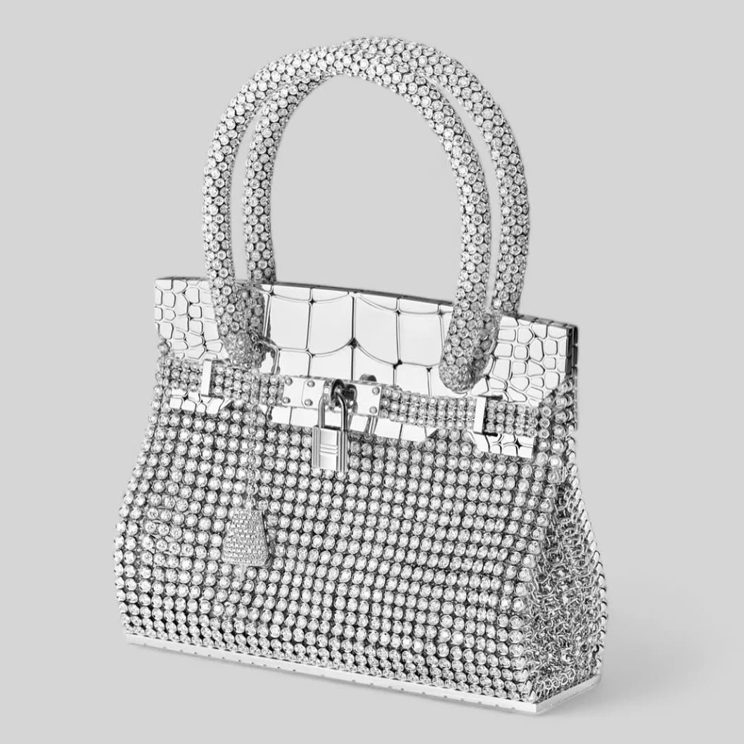 Hermès Sac Bijou Birkin — Solid 18K White Gold