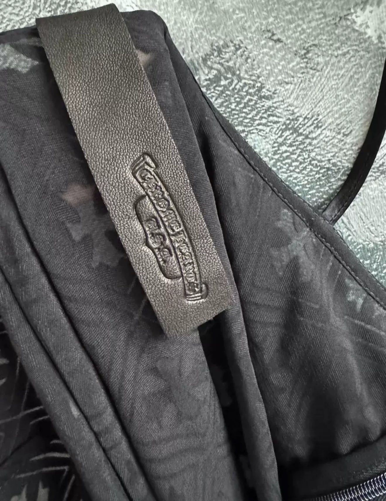 Chrome Hearts silk dress