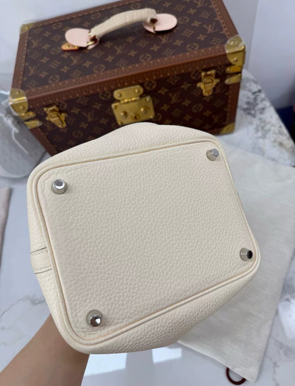 Hermes Picotin 18 Nata Togo Leather Palladium Hardware