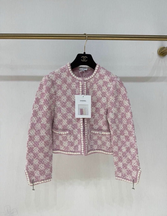 Chanel 23s pink and purple jacket