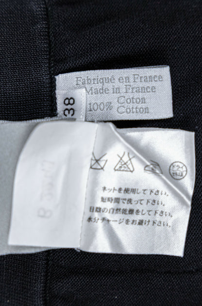 Chanel 2003 Vintage Navy Blue Knit Logo Lounge Set