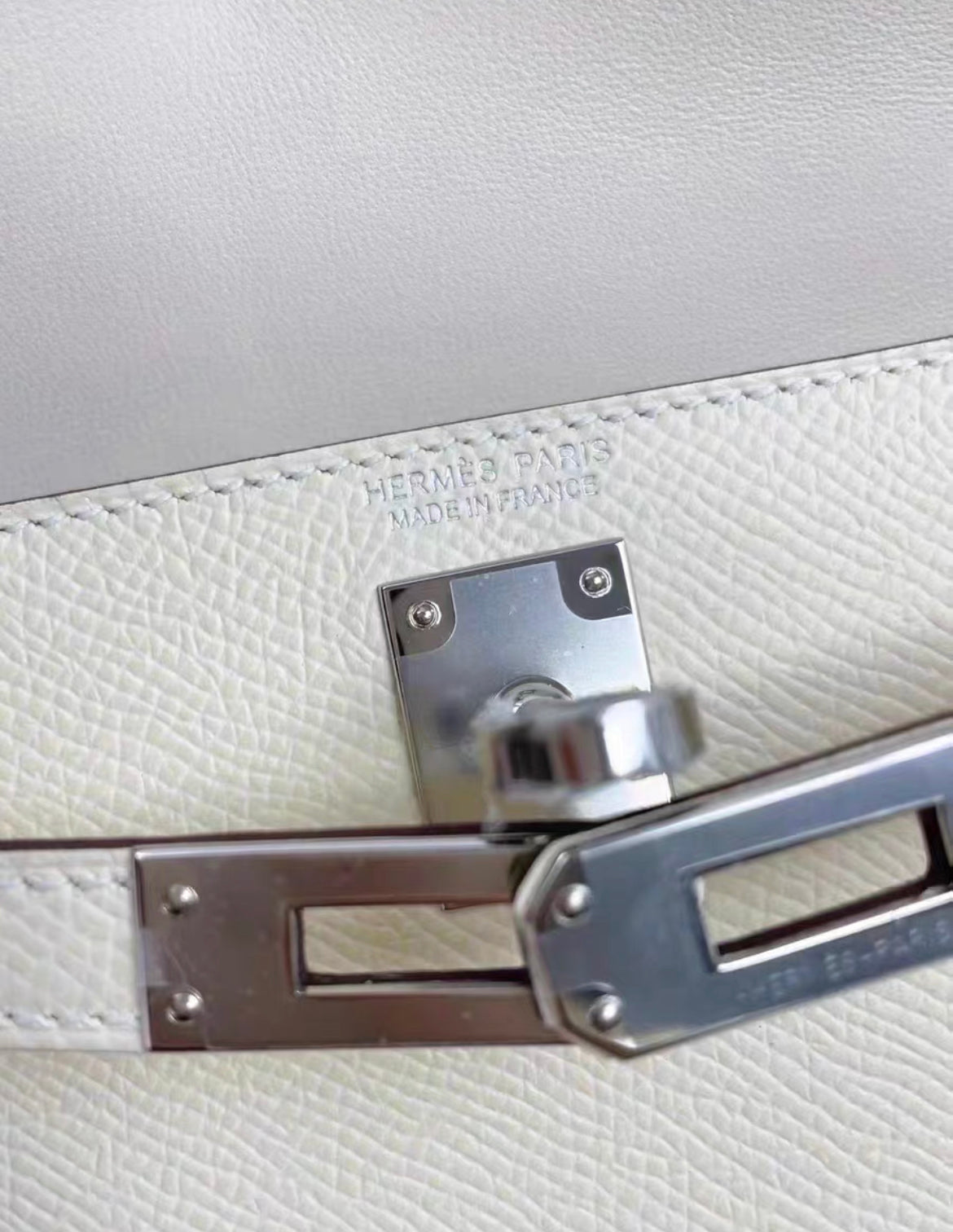 Hermes mini kelly nata epsom palladium hardware