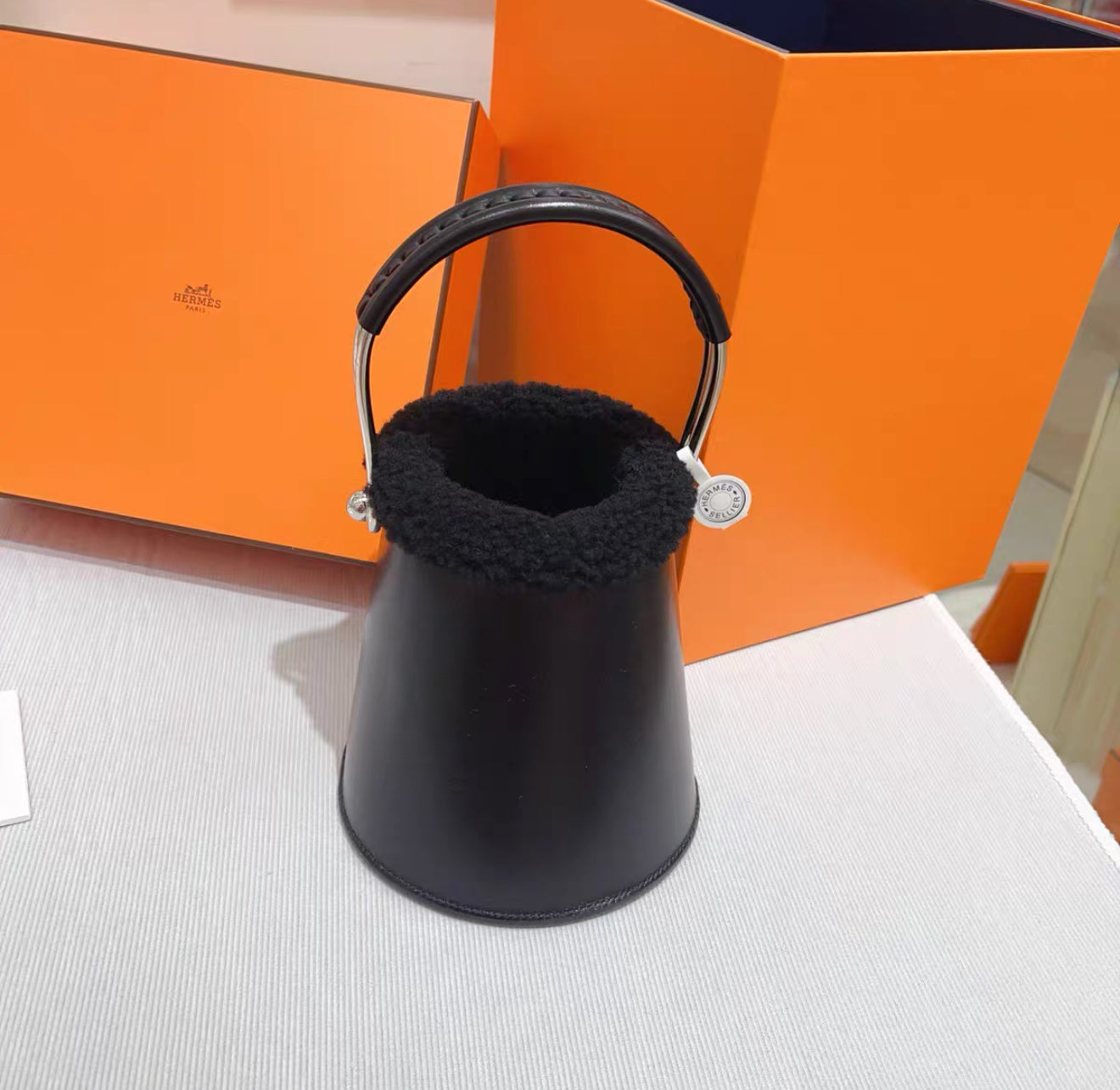 HERMES SABOT PLUSH BAG -VERY RARE – Wararni.com