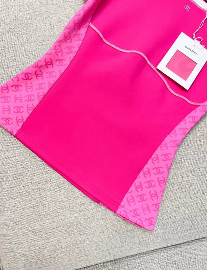 Chanel 24C pink top