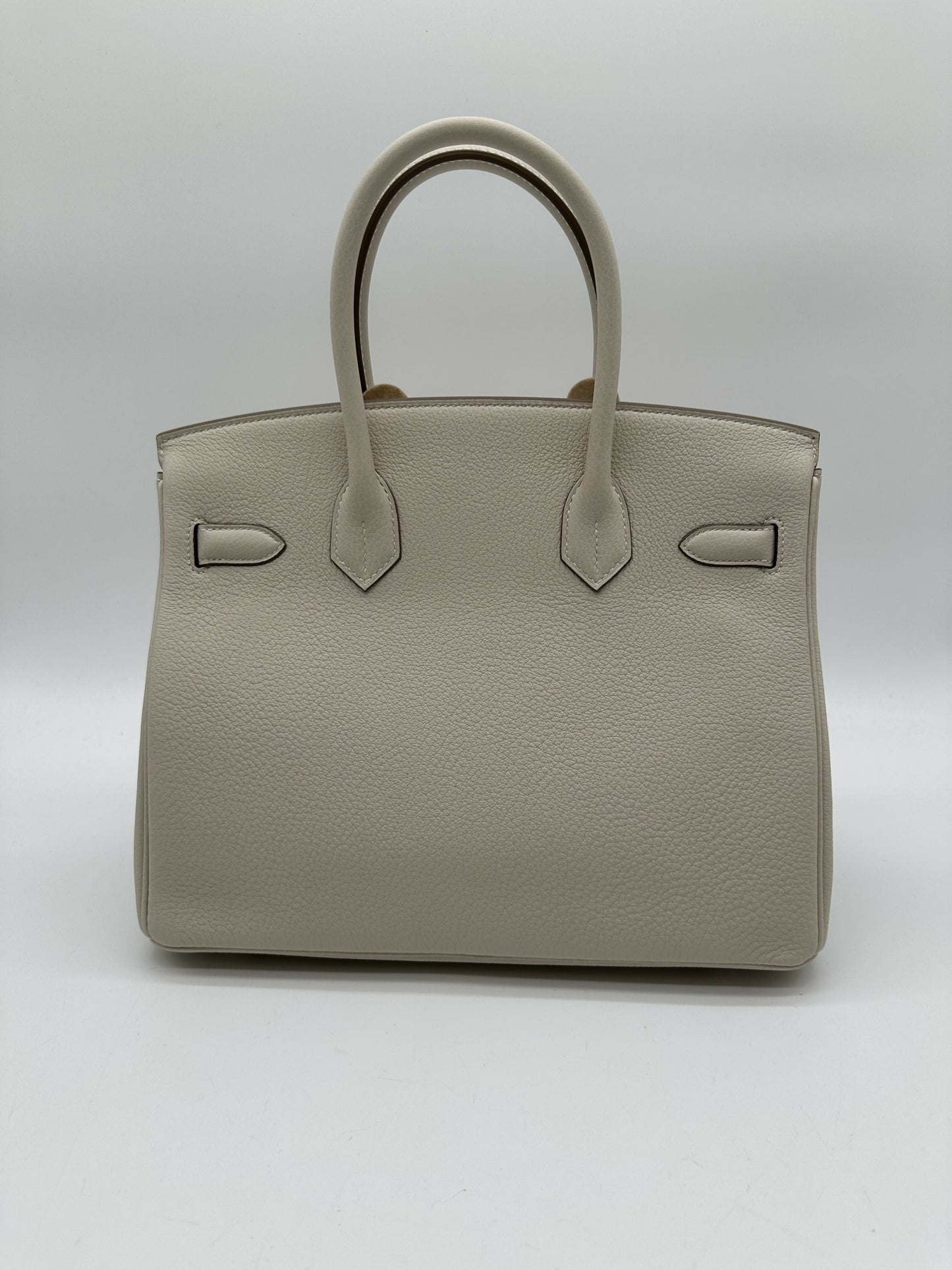 Hermès Birkin 30 Togo Craie PHW Stamp K