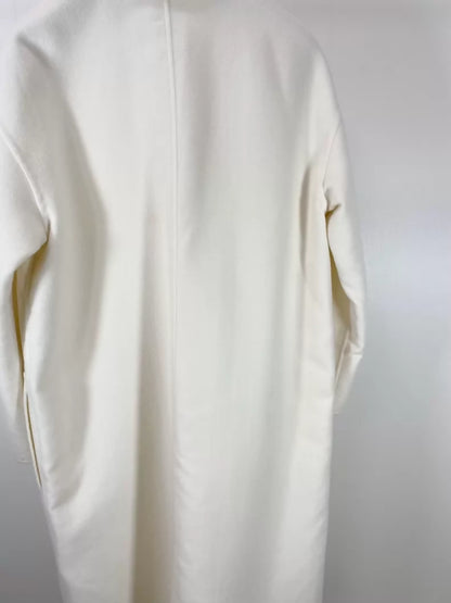 Hermes beige cashmere coat/overcoat