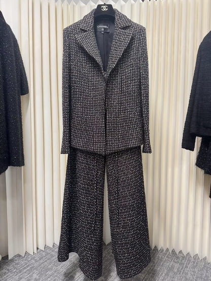 Chanel 23A tweed jacket & pant set - collector's item