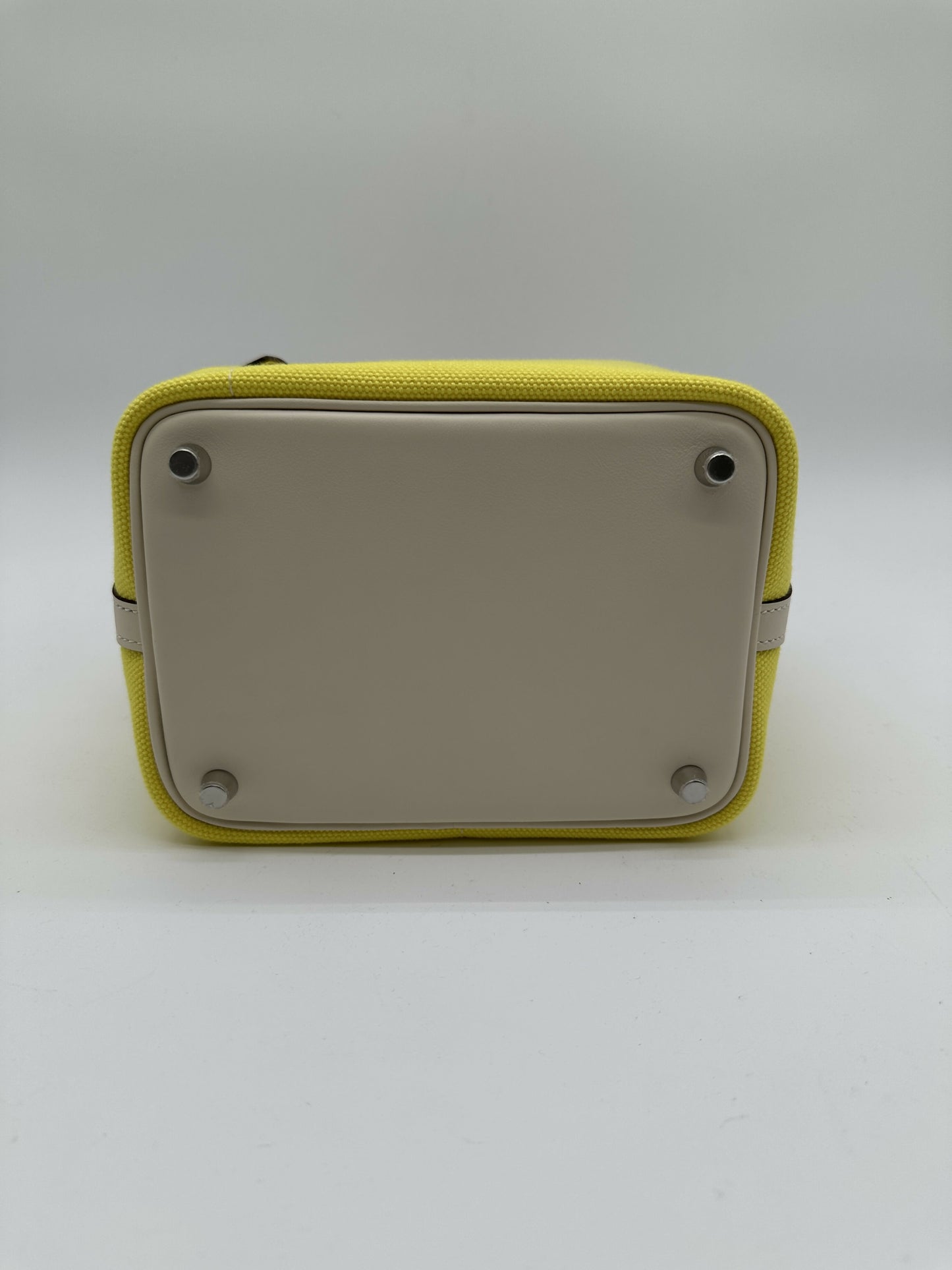 Hermès Picotin 18 Cargo Jaune / Nata PHW B 2023