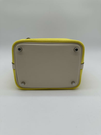 Hermès Picotin 18 Cargo Jaune / Nata PHW B 2023