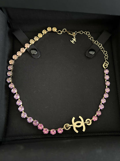 Chanel multicolor necklace