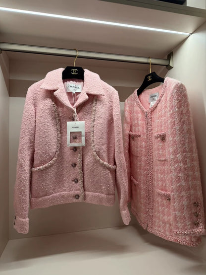 Chanel 23k pink jacket