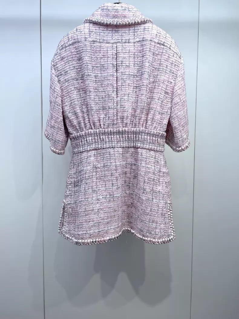 Chanel 19S Pink tweed Dress
