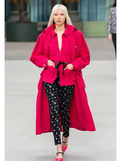 Chanel 20 pink tweed jacket