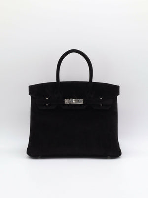 Hermès Birkin 30 Black Doblis Palladium Hardware, Stamp G (2026)