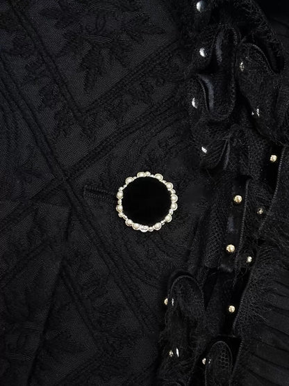 Chanel 21A black tweed jacket