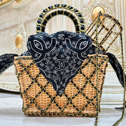 Rare Chanel 1994 Basket Bag