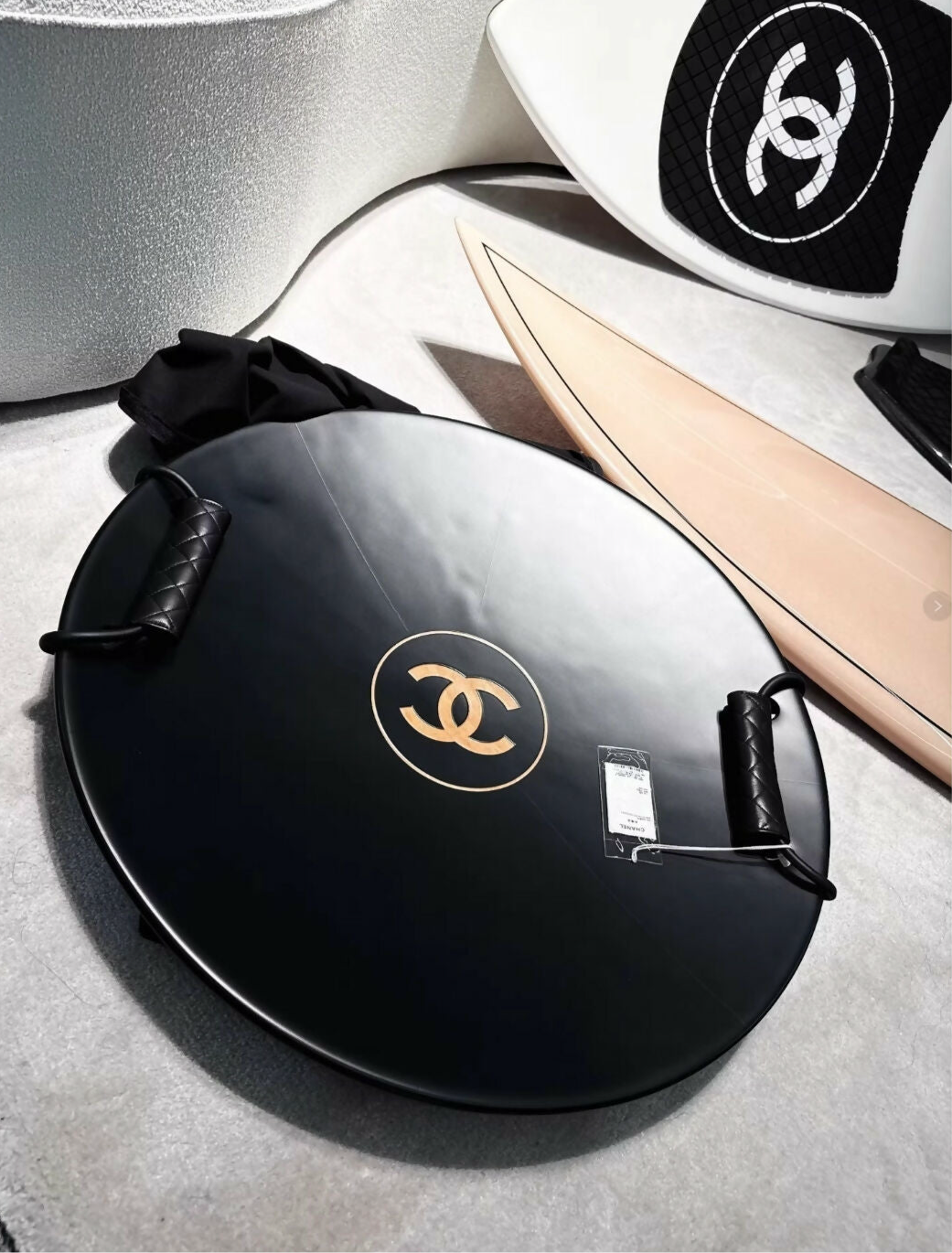 Chanel Black Sled