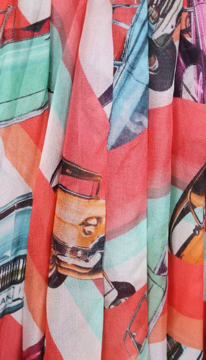 Chanel 17C Runway Multicolore Skirt