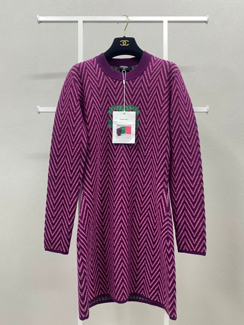 Chanel 21k knitted dress