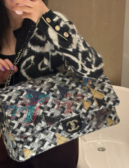 Chanel 16S airport collection Large Flap Bag
