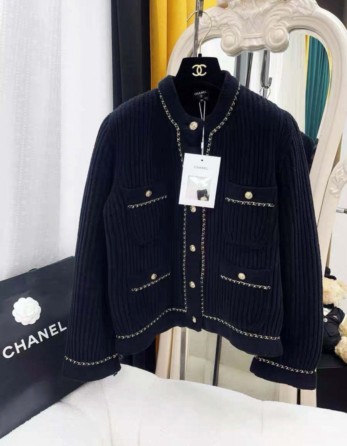 8 Gold Chanel selling Jacket Buttons