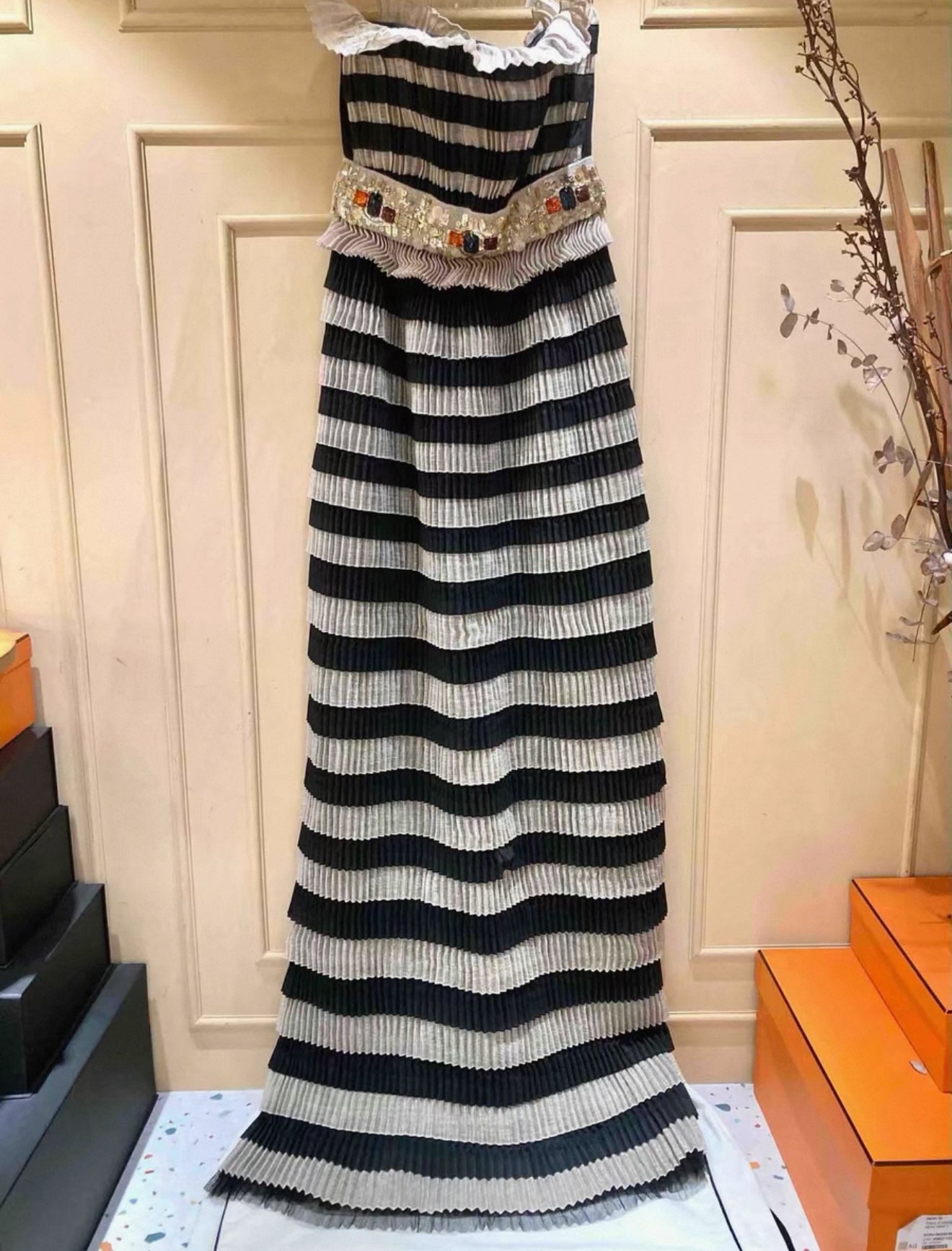 Rare Chanel 18C Long Dress