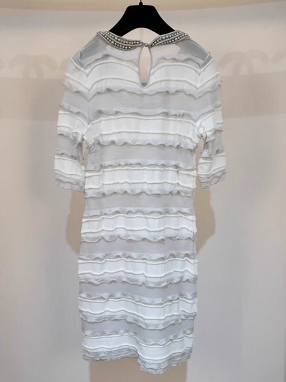 Chanel 09C Miami Collection jewelled dress