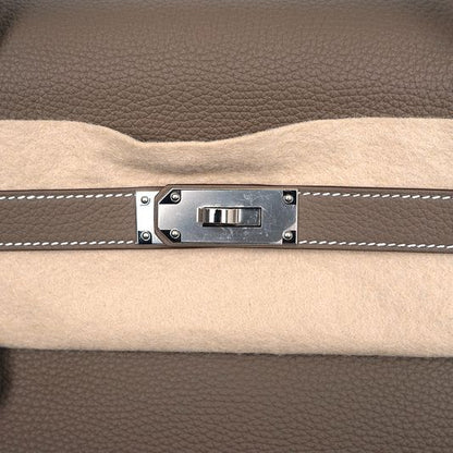 Hermes Etoupe Voyage Kelly 50 Bag
