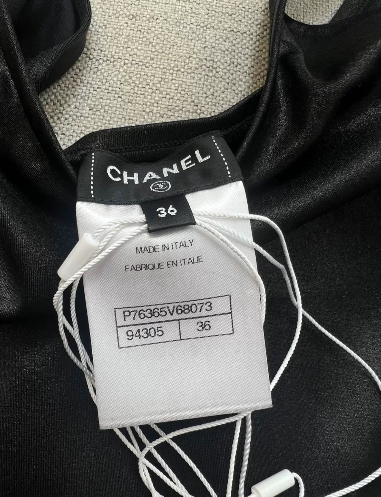 Chanel 24C Black Swimsuit