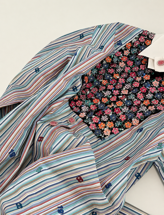 Chanel 23C multicolour floral dress