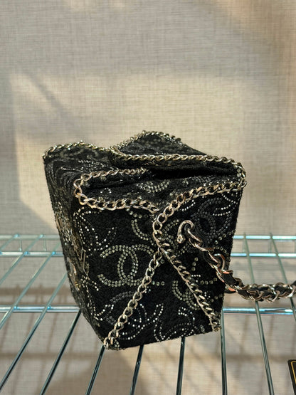 Ultra Rare - Chanel 2010 Paris-Shanghai Take Away Box Bag