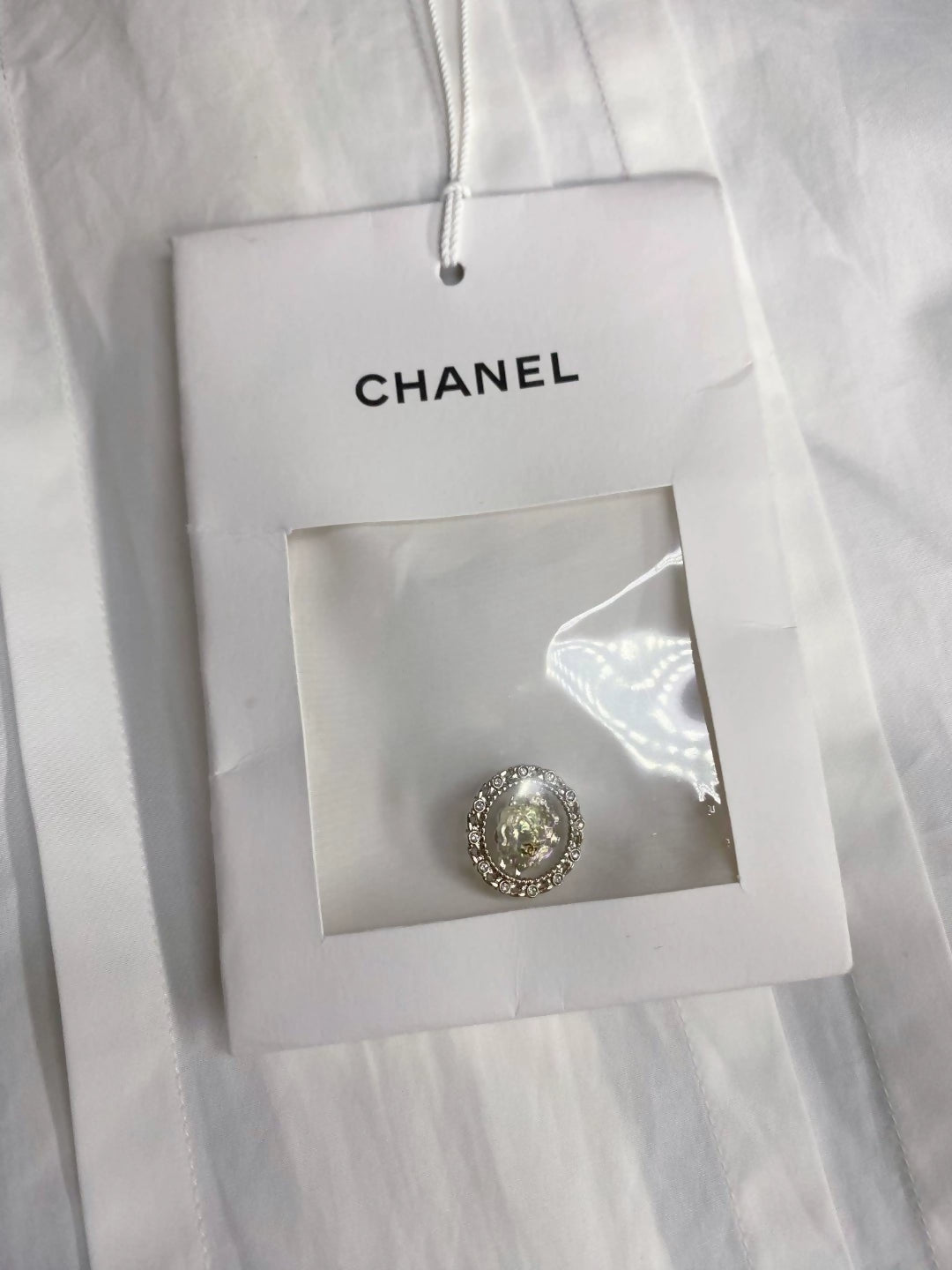 Chanel 22P white shirt