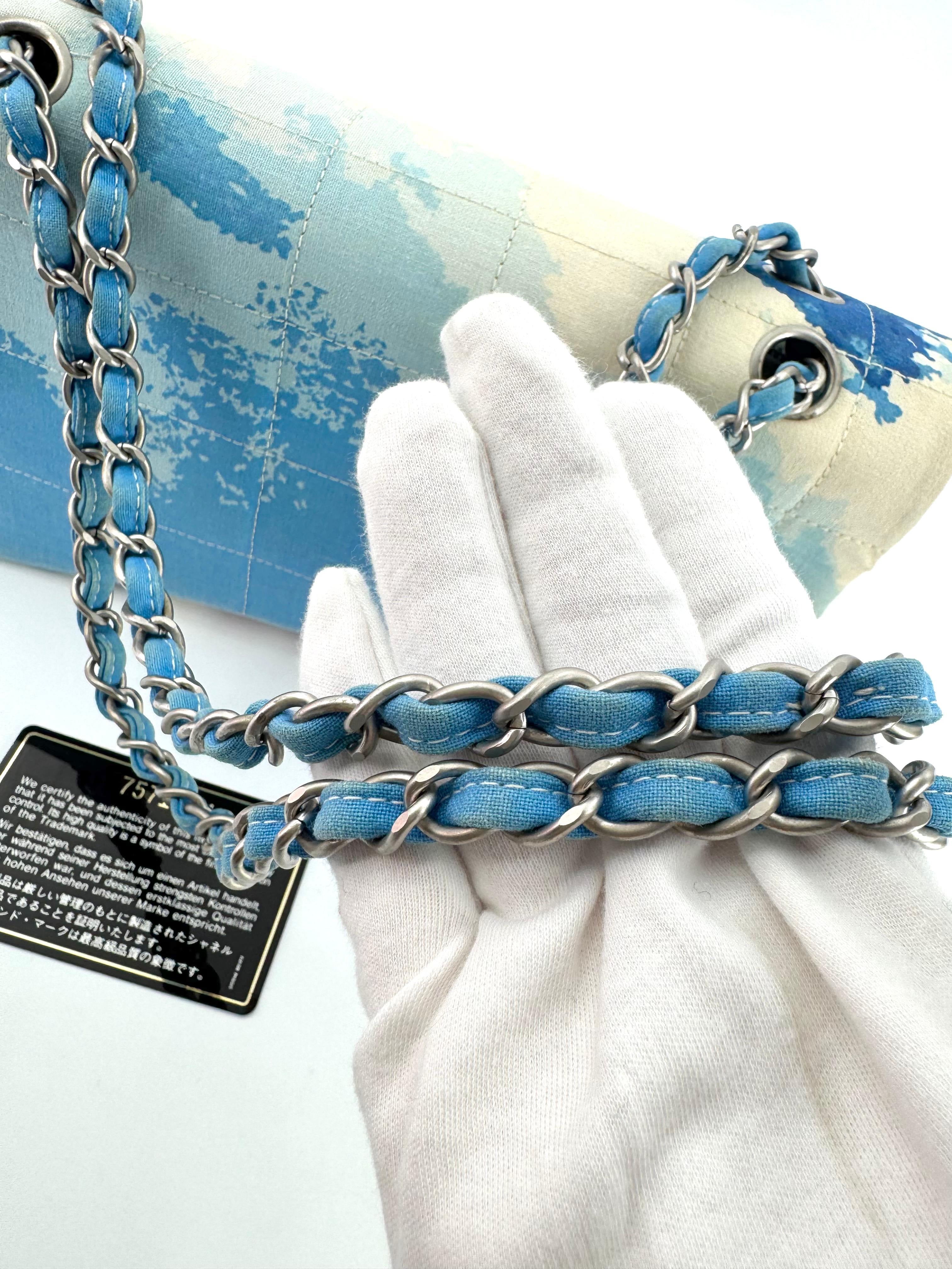 Chanel 2002 Surf Line Choco Bar Flap Bag – Wararni.com