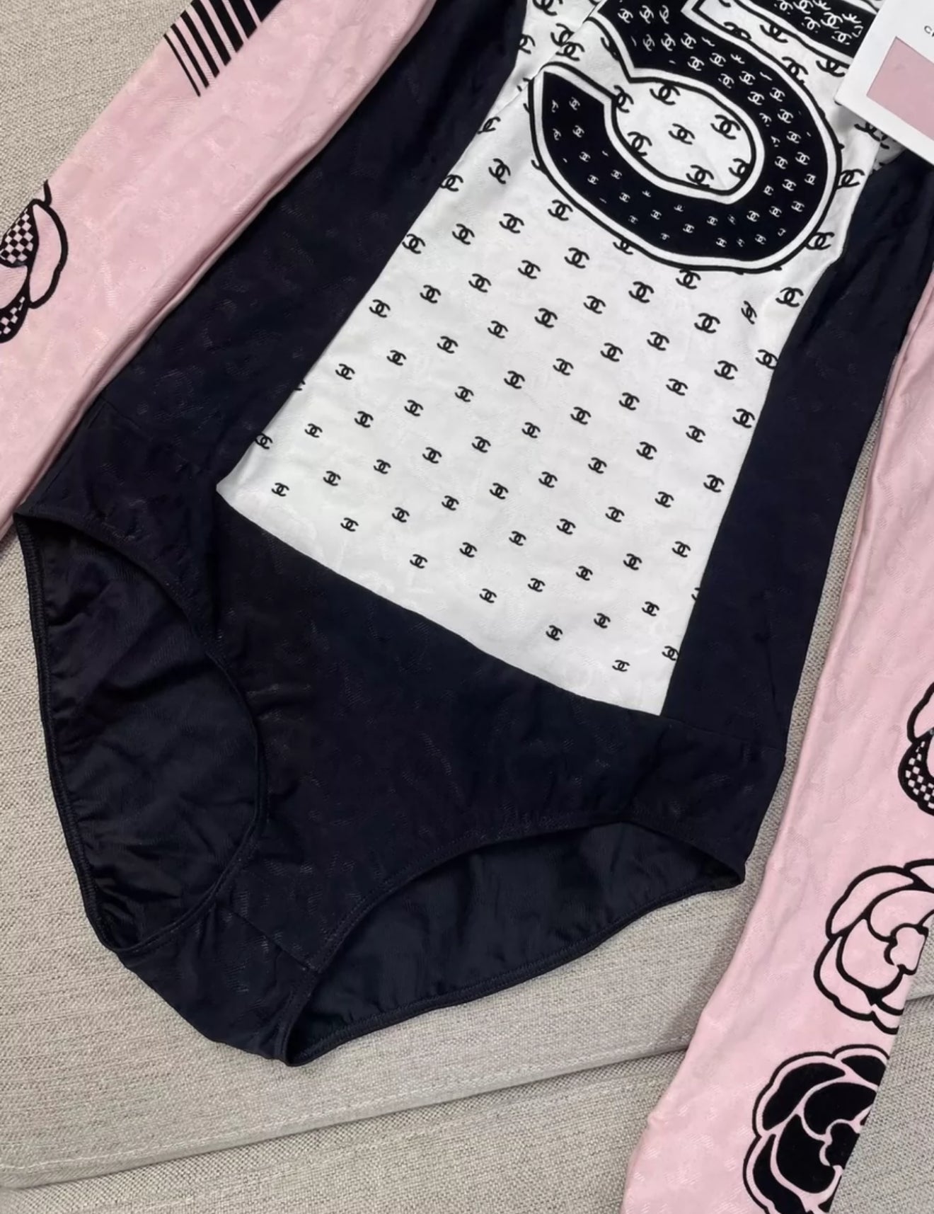 Chanel 22N N5 pink jumpsuit