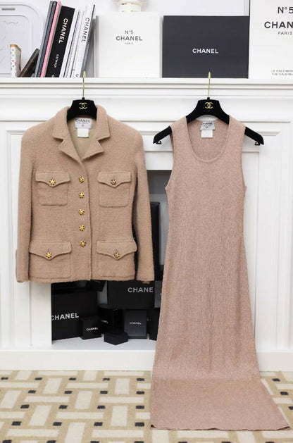 Chanel 1996 Jacket and Long dress Set