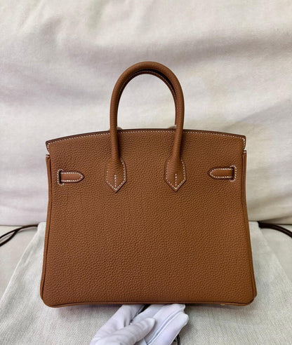 Hermès Birkin 25 Gold Togo Leather Gold Hardware