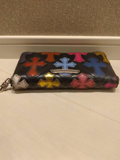 Chrome Hearts Colorful Leather Wallet
