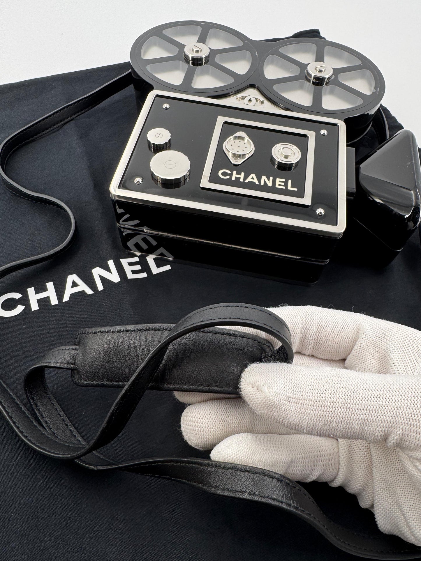 Chanel Buonasera Film Projector Minaudière — Pre‑Fall 2016 Rome Métiers d’Art