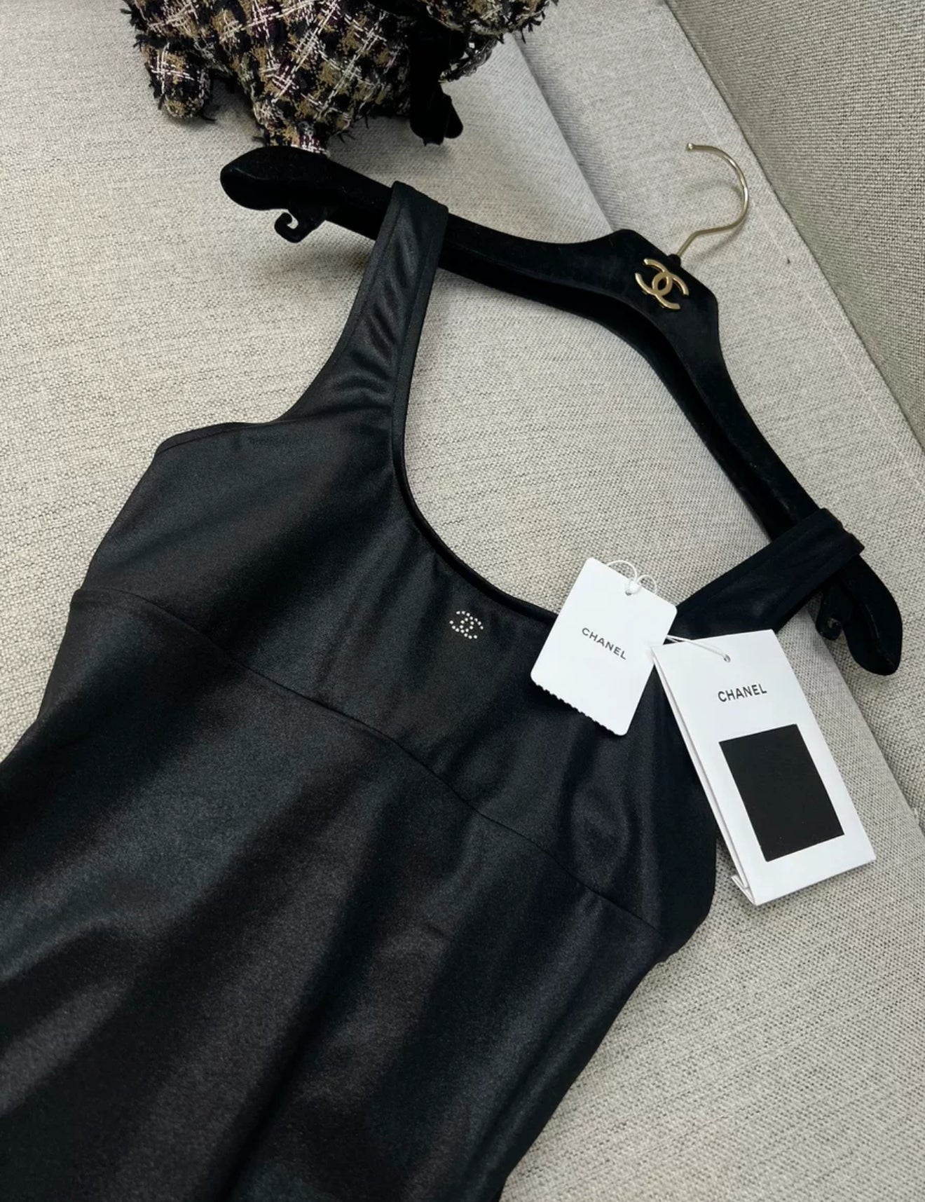 Chanel 24C Black Swimsuit
