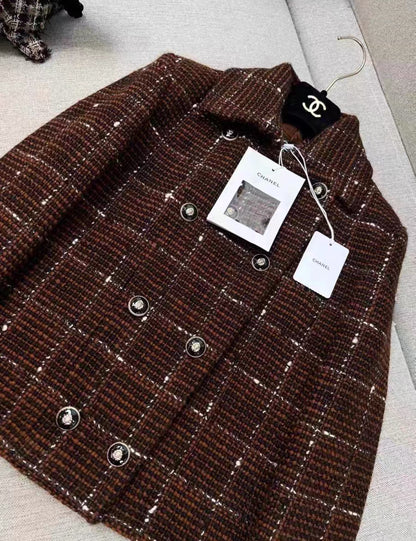 Chanel 24A Brown tweed jacket