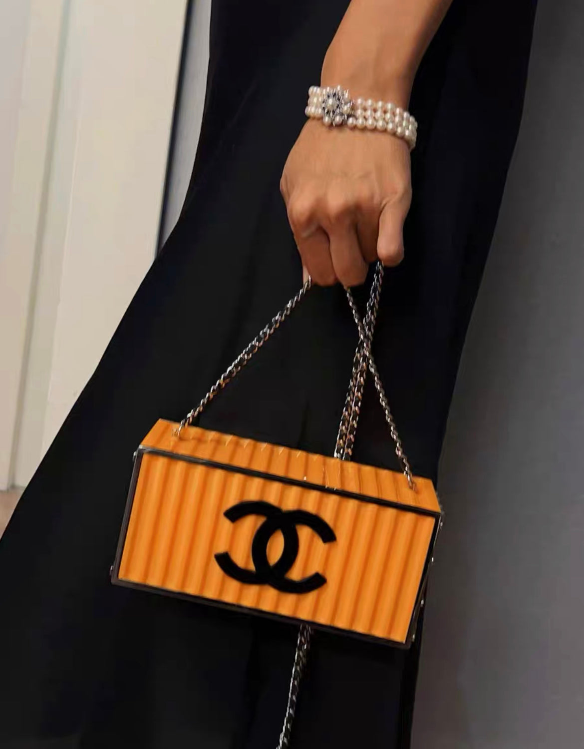 Chanel Yellow Paris Hamburg Shipping Container Minaudière Clutch Bag 2017