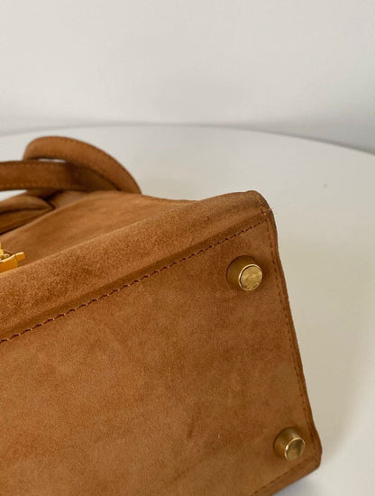 Hermes kelly 28 gold Doblis leather with gold hardware