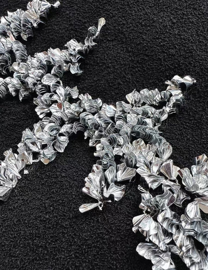 Chanel 22A black & silver skirt