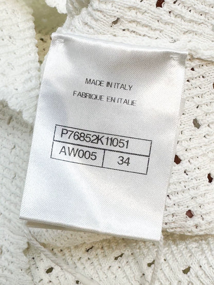 Chanel 24P White Lace top