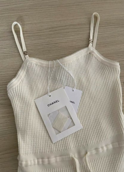 Chanel 24A ecru top